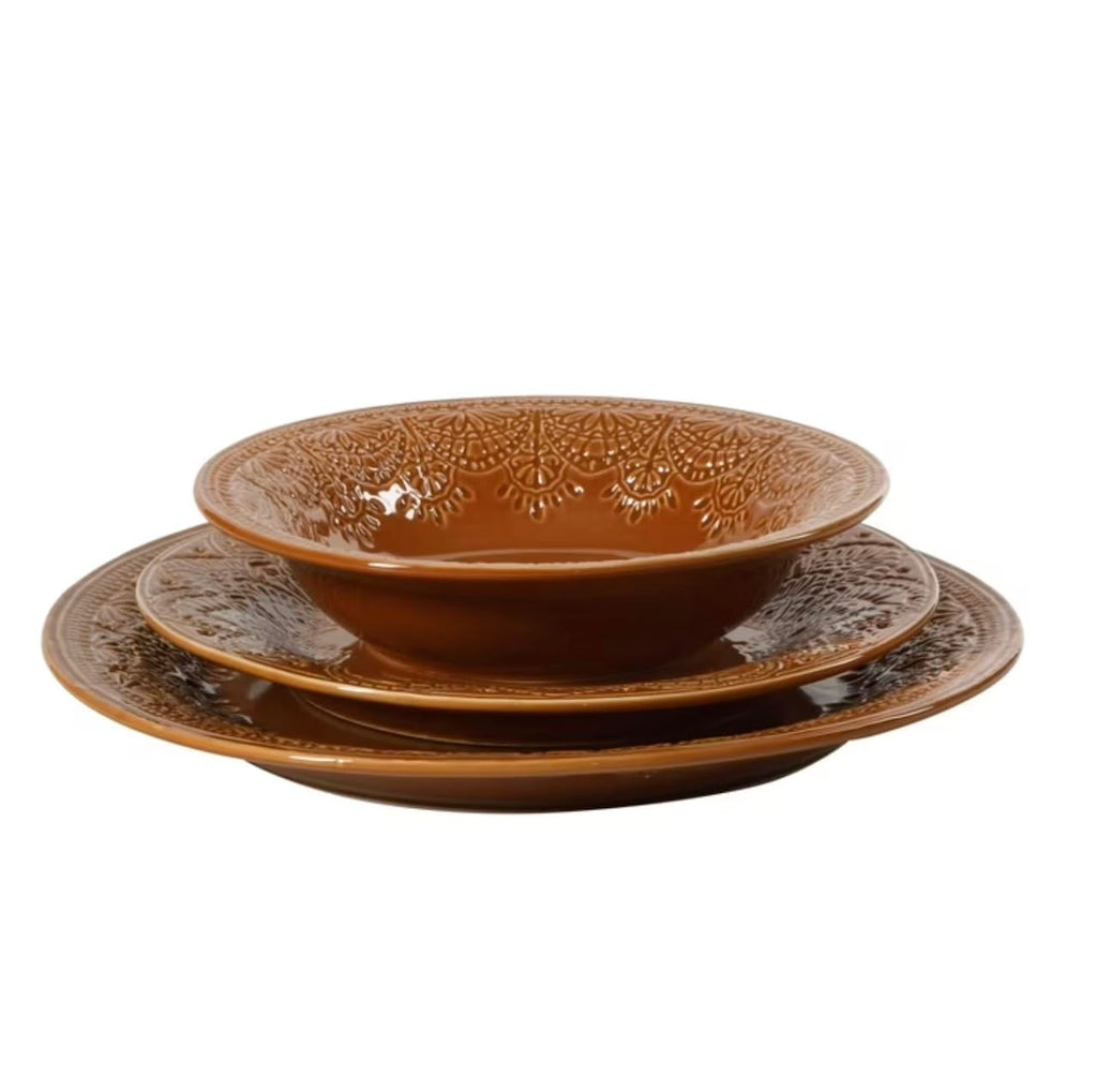 12-Piece Ceramic Dinnerware Set X75692
