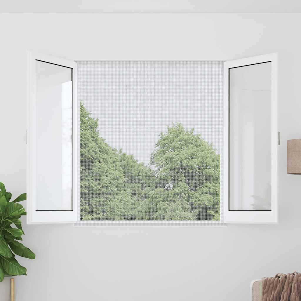 Aluminum Mesh Screen 39.4x196.9 in Silver W33850