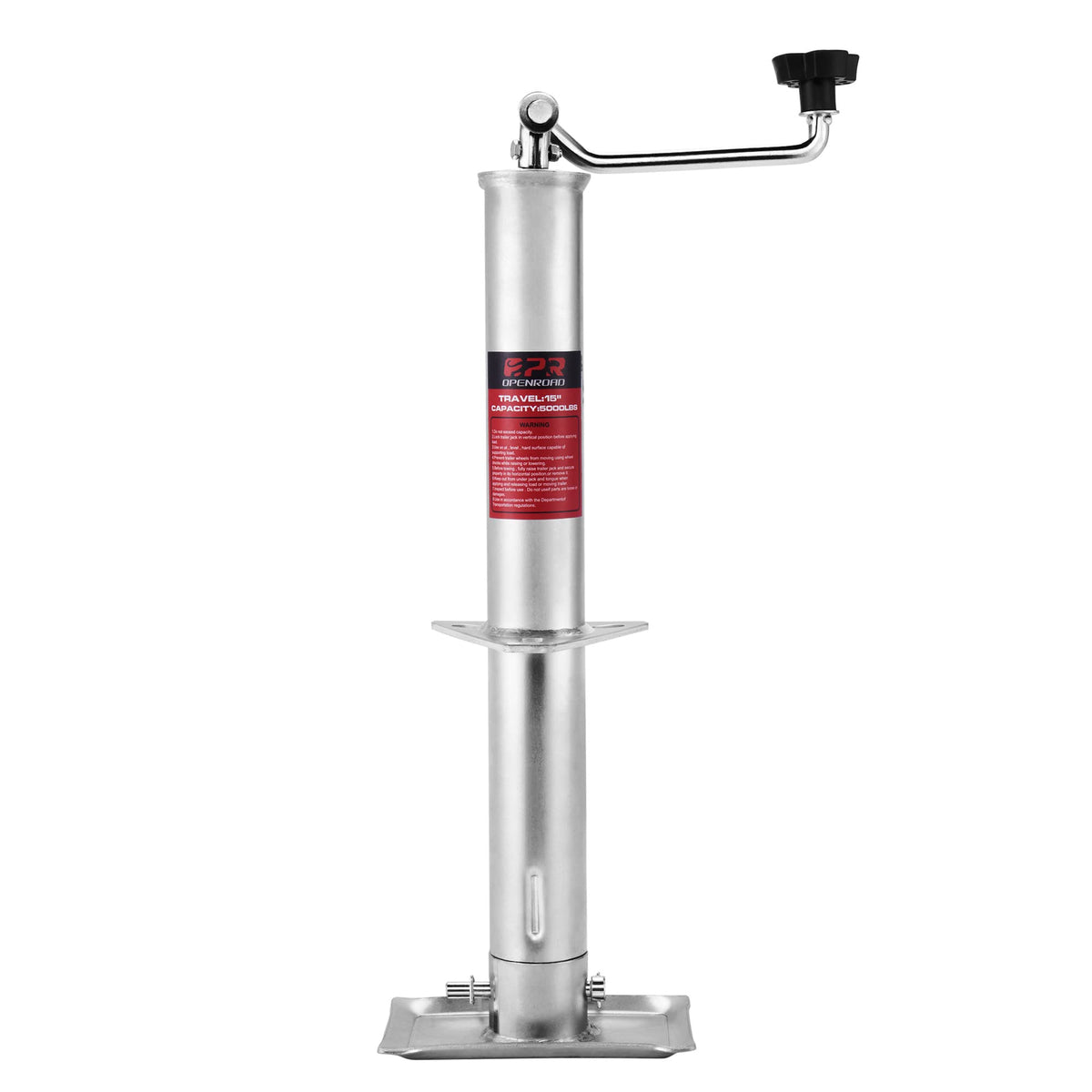5000 lbs A-Frame Trailer Jack with Foot Plate W70105