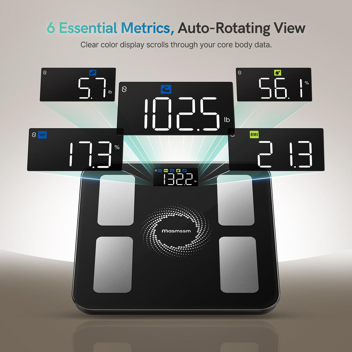 Smart Scale for Body Weight, BMI & Body Fat V66154