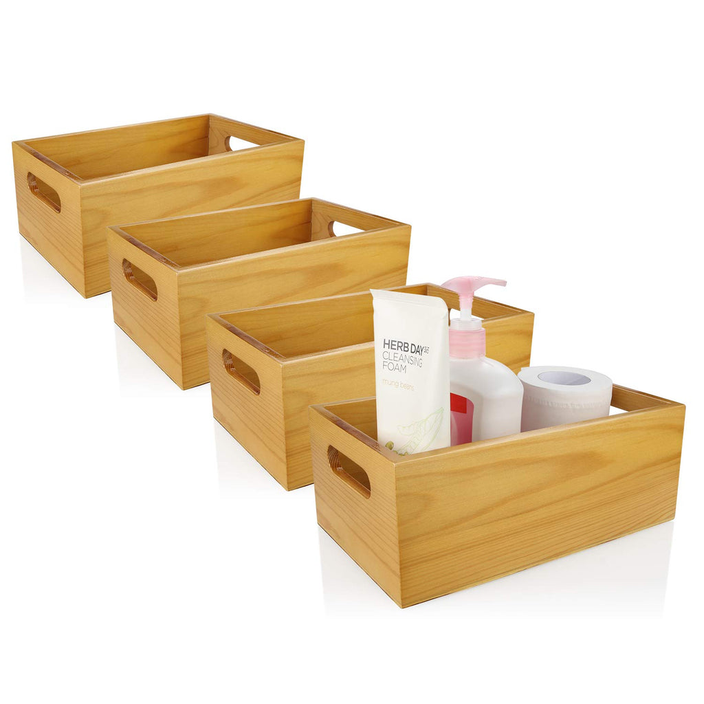 Pine Wood Organizer 4 Packs C297
