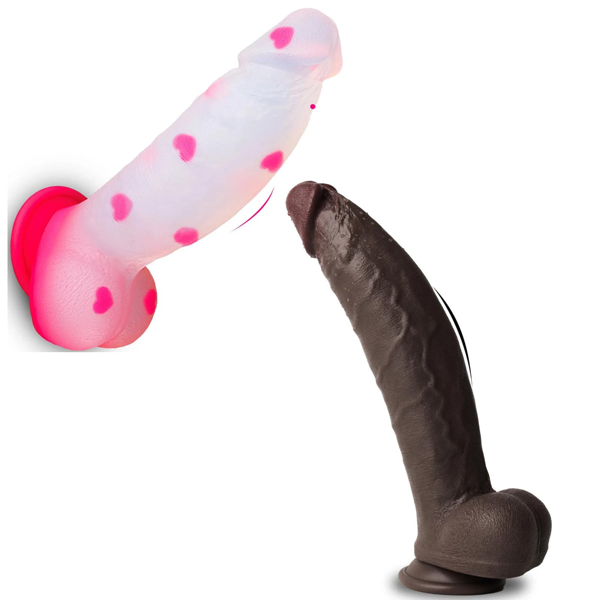 12" Thick Dildo & 8" Dildo B9270
