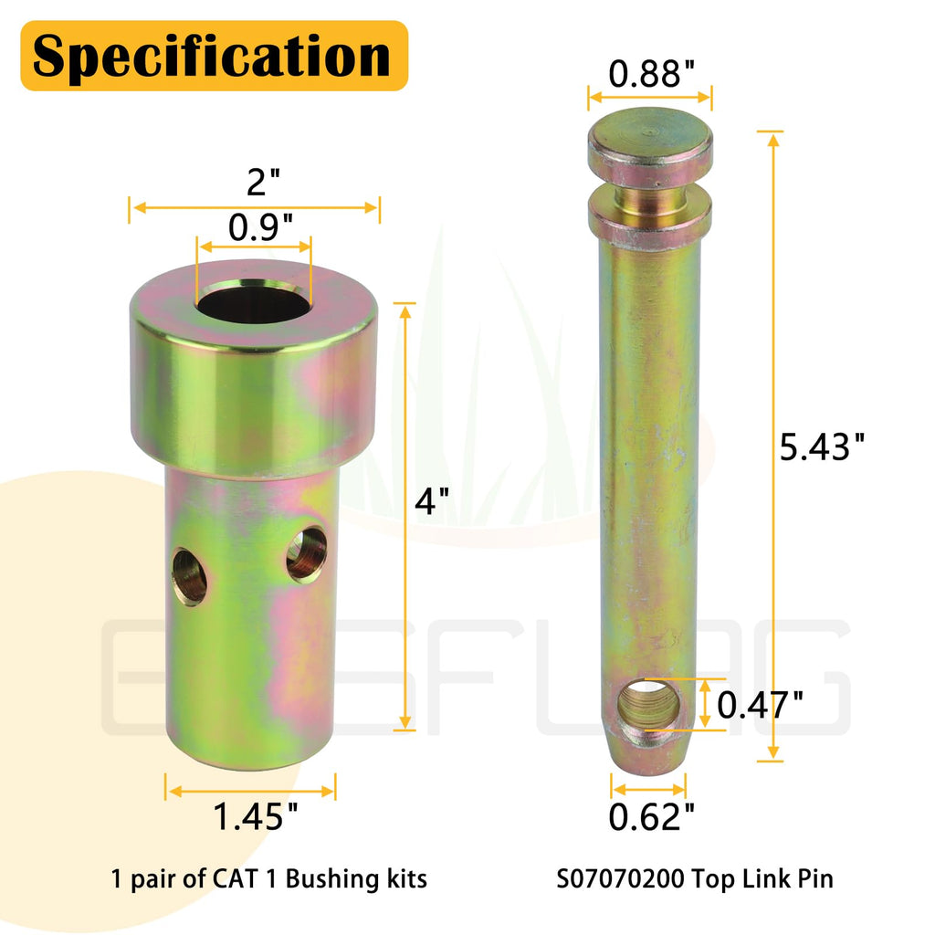 Cat 1 Quick Hitch Adapter K752946