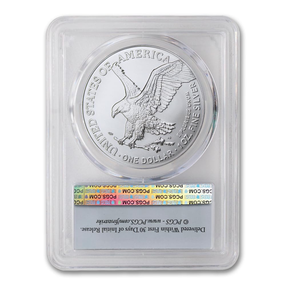 1 oz American Silver Eagle Coin MS-70 E342