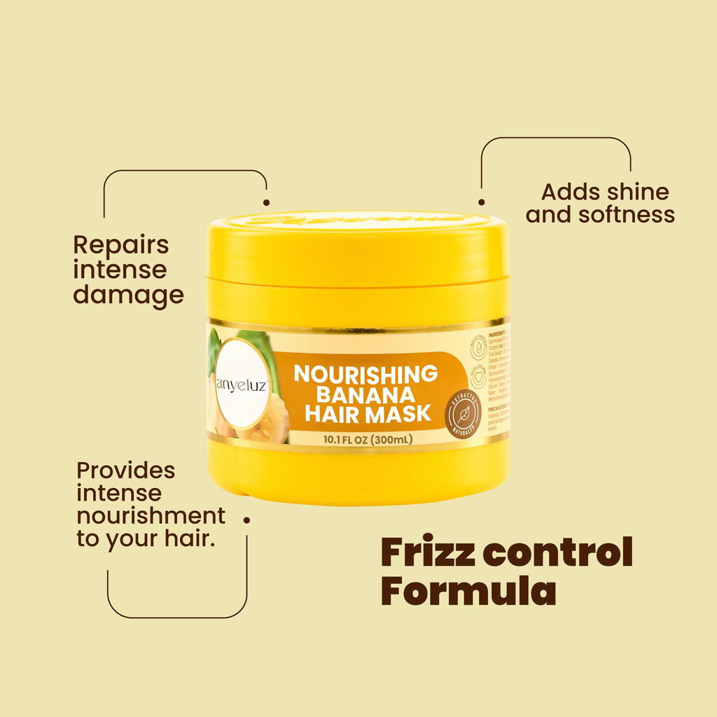 Banana Hair Mask with Banana Extract 10 Oz P383
