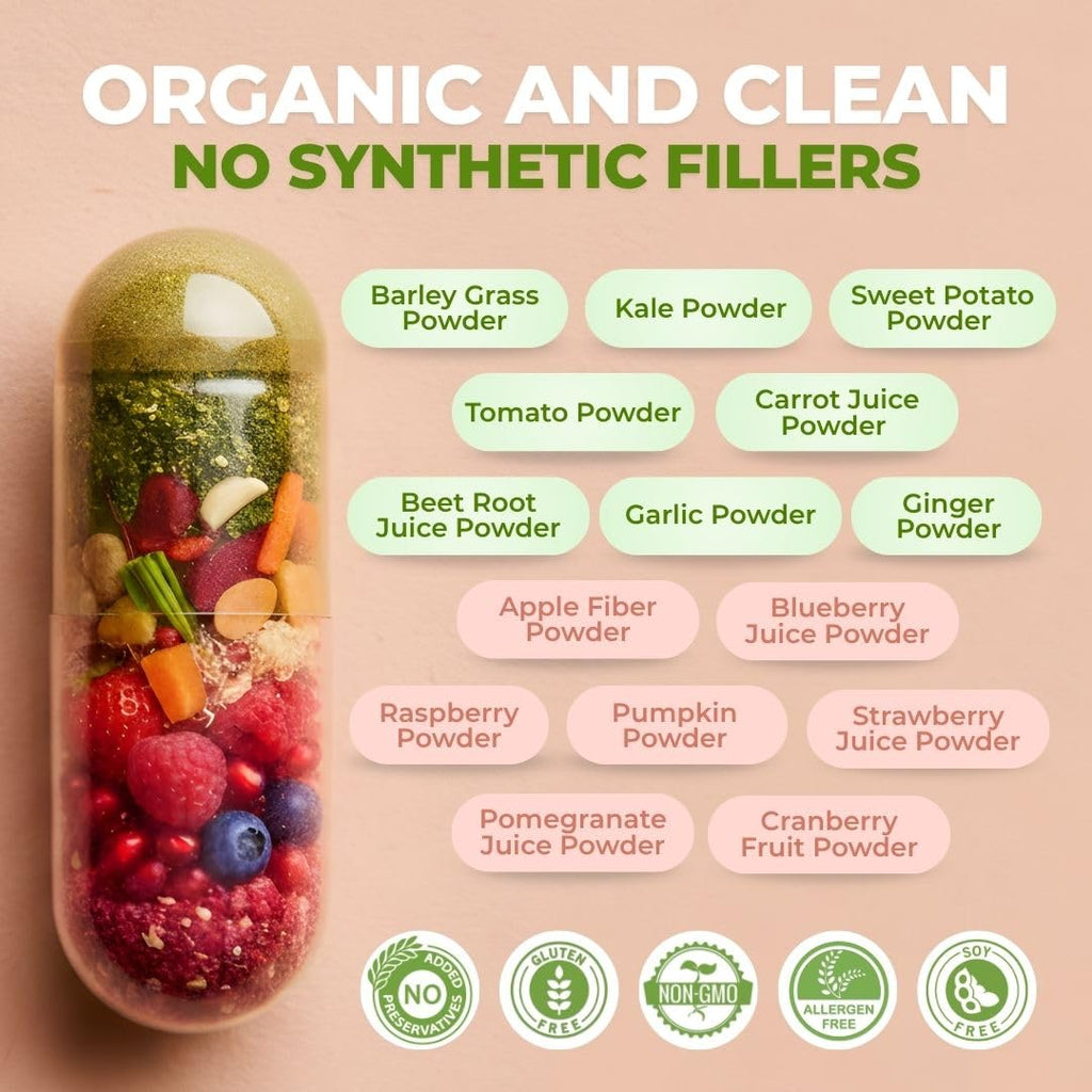Fruits & Veggies Supplement Vegetable Capsules K37754