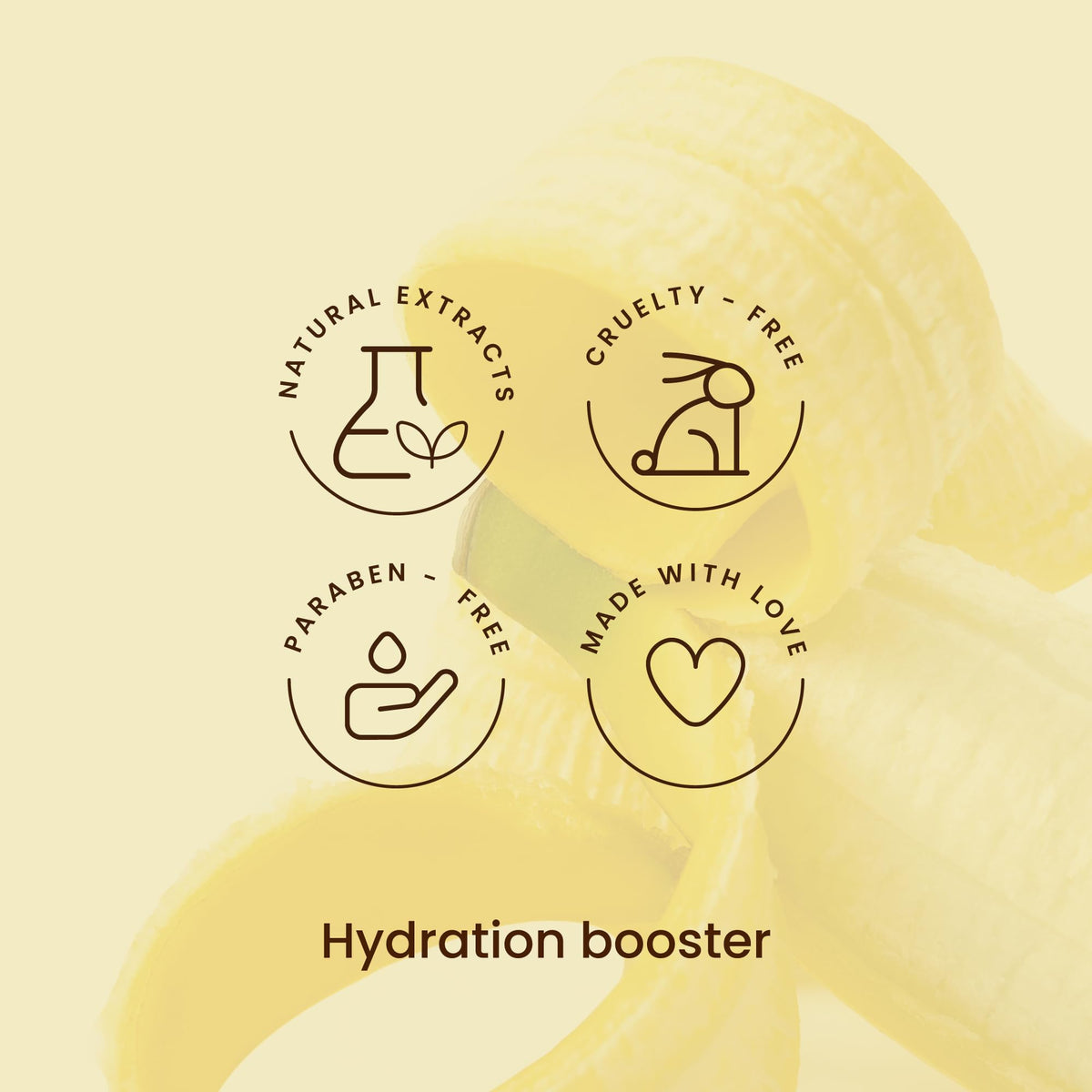 Banana Hair Mask with Banana Extract 10 Oz P383