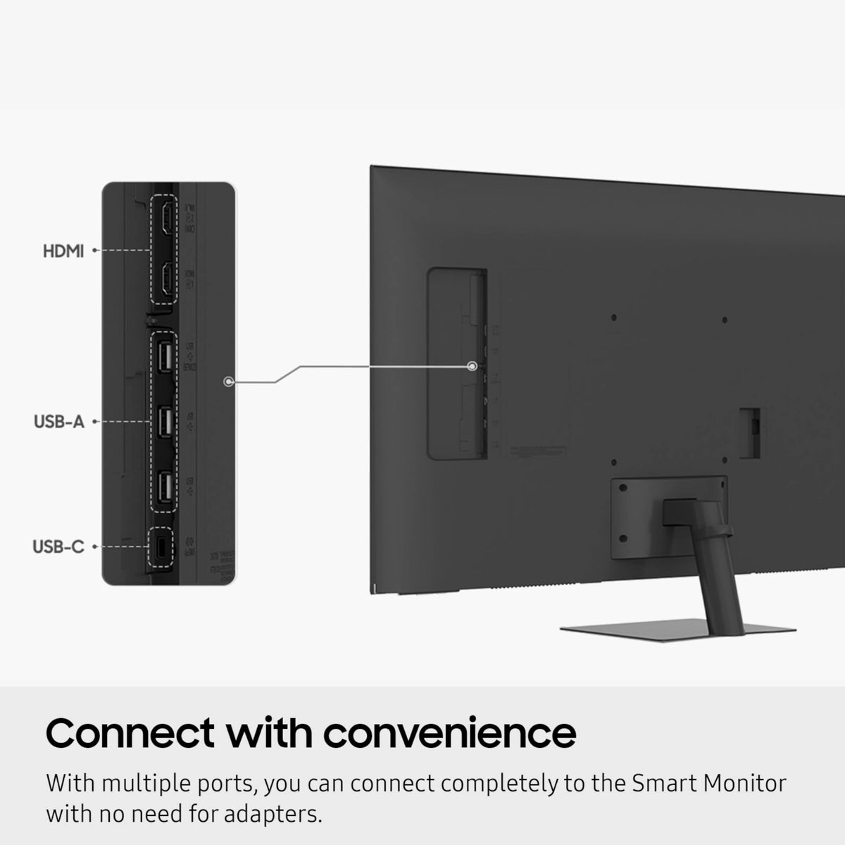 43-Inch 4K UHD Smart Monitor with Speakers S55293