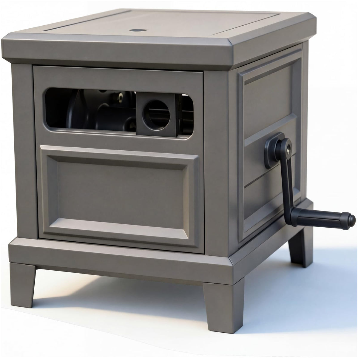 Heavy Duty Steel Garden Hose Reel Deck Box P1009