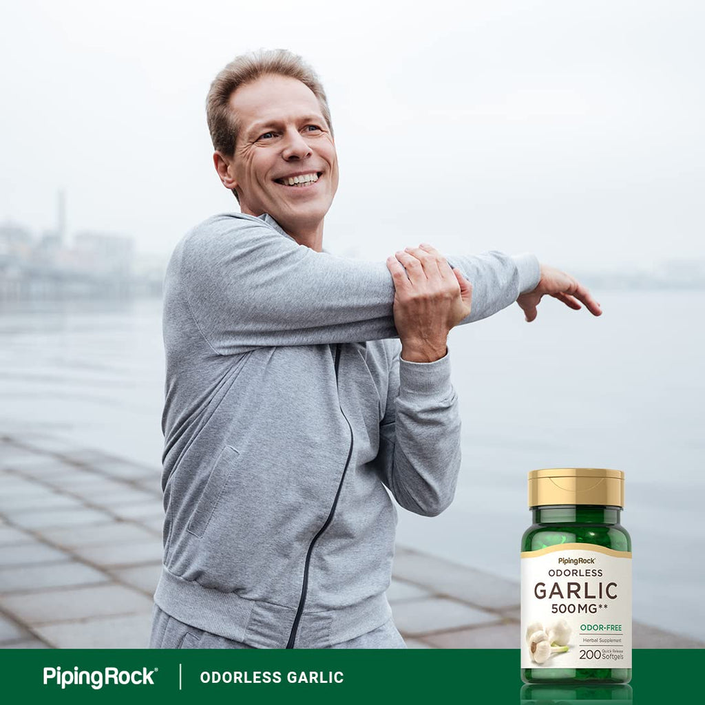 Odorless Garlic Supplement 200 Softgels C81238