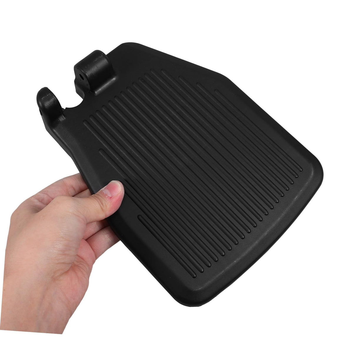 Black Wheelchair Foot Rest 1 Pair Replacement Footplates O11346