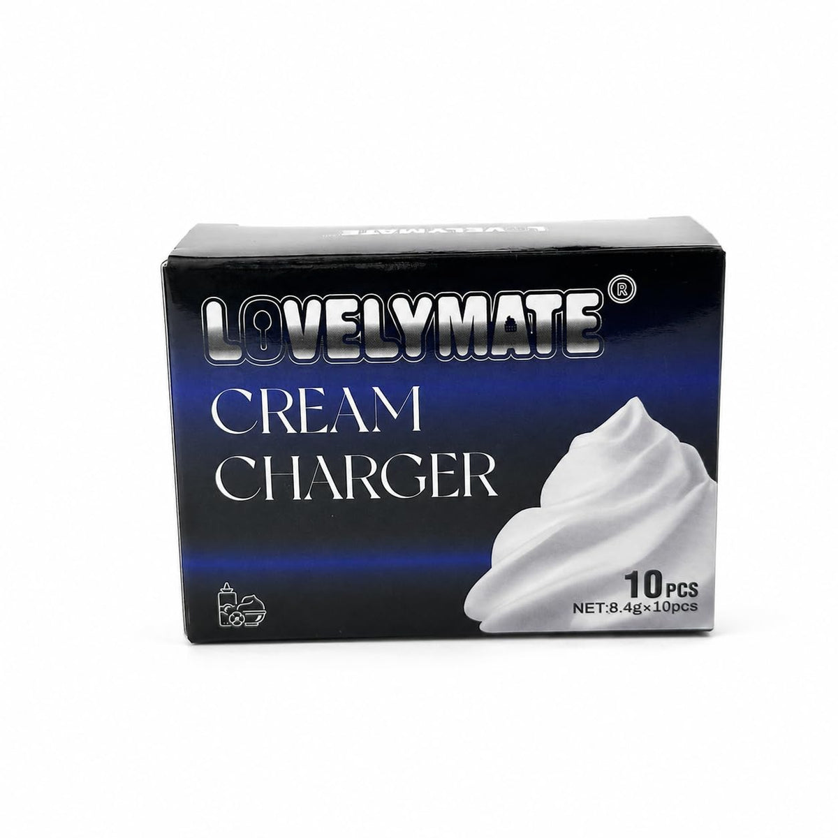8g Whipped Cream Charger 10 Pack Stainless Steel Z415