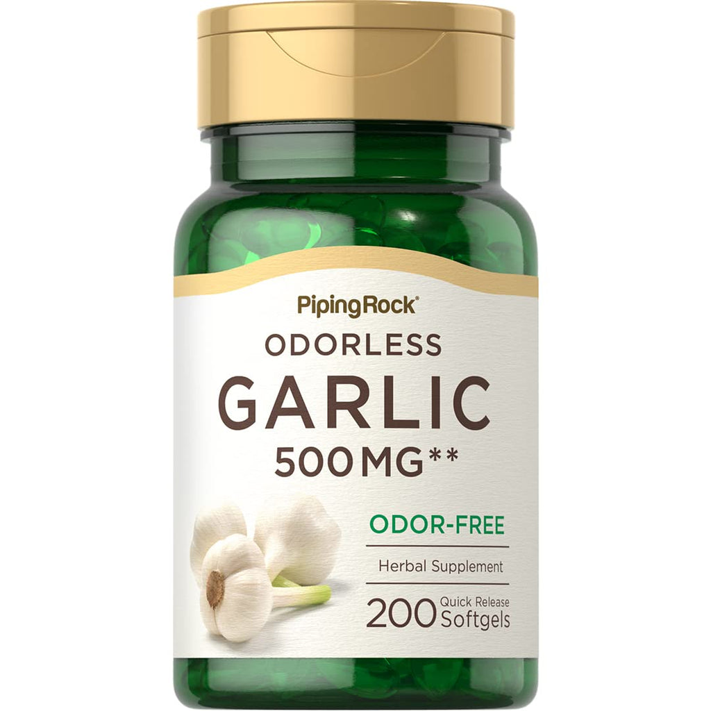 Odorless Garlic Supplement 200 Softgels C81238