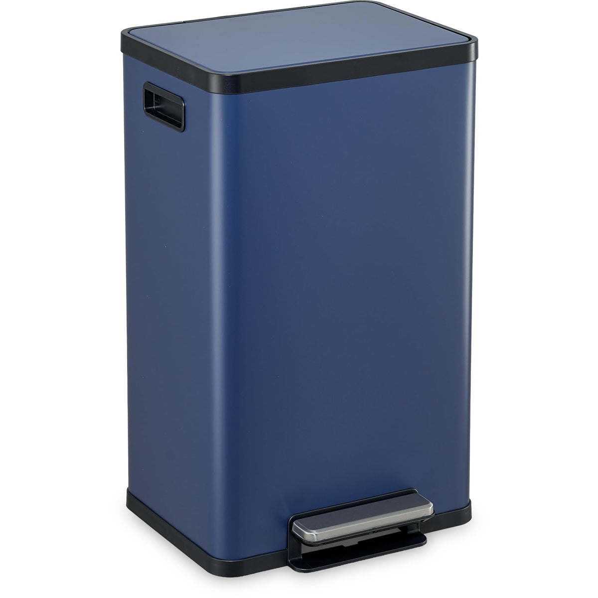 50L Stainless Steel Kitchen Trash Can with Soft-Close Lid E16933