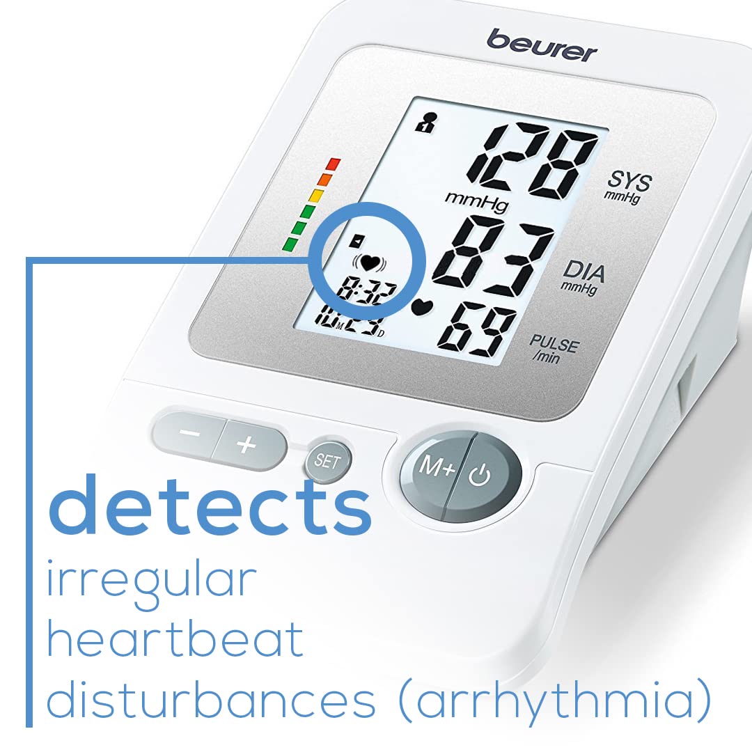 Upper Arm Blood Pressure Monitor with Large Cuff F36560