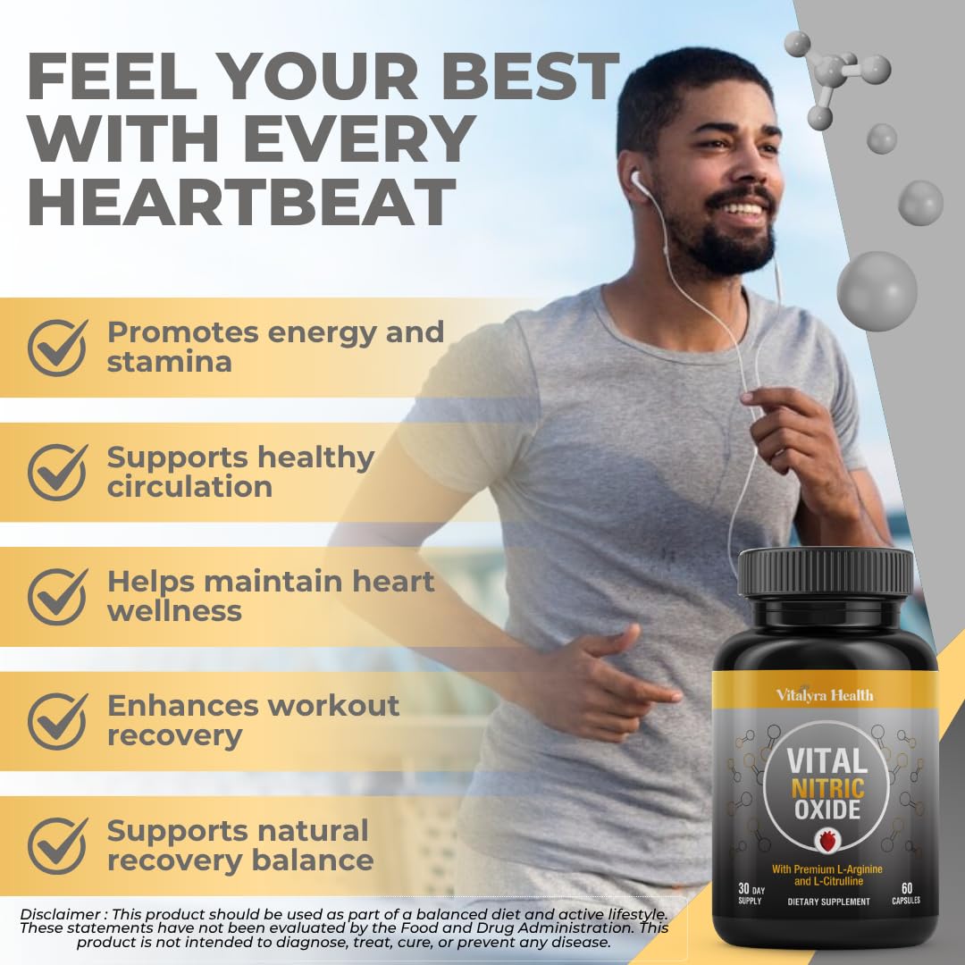 L-Arginine L-Citrulline Nitric Oxide Booster Q787