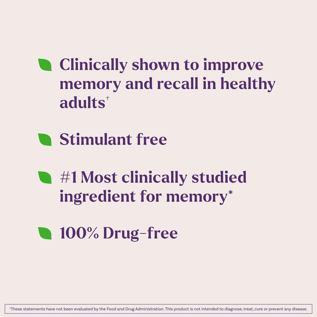 Memory Supplements 60 Tablets O406758