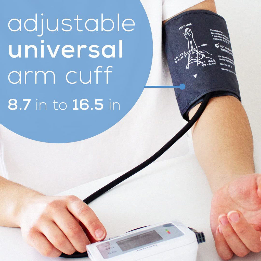 Upper Arm Blood Pressure Monitor with Large Cuff F36560