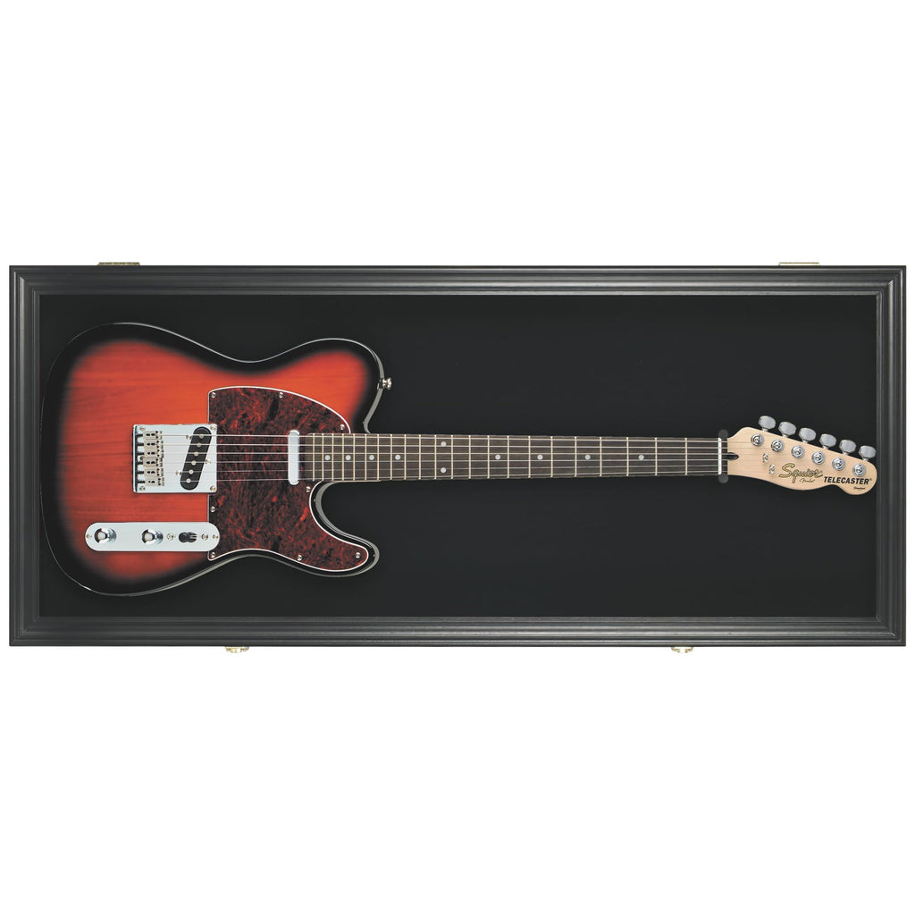 42" Electric Guitar Display Case Cabinet Shadow Box with Lock Y1644