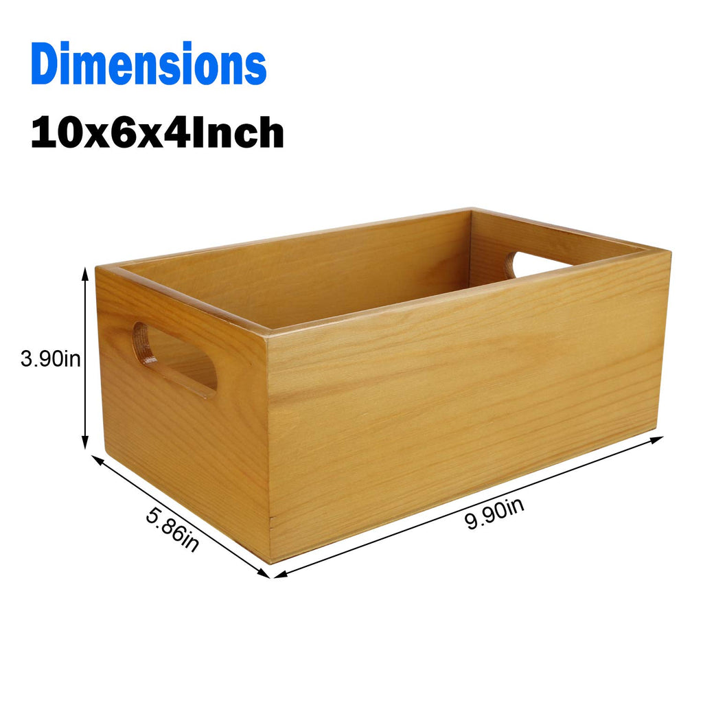 Pine Wood Organizer 4 Packs C297