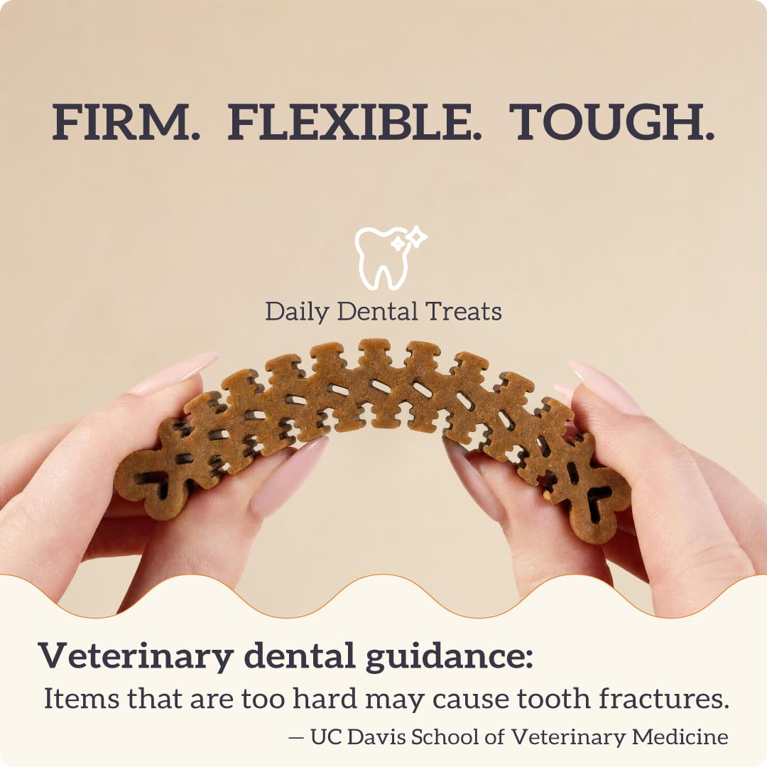 Small Flexible Dog Dental Chews 22Ct W81535