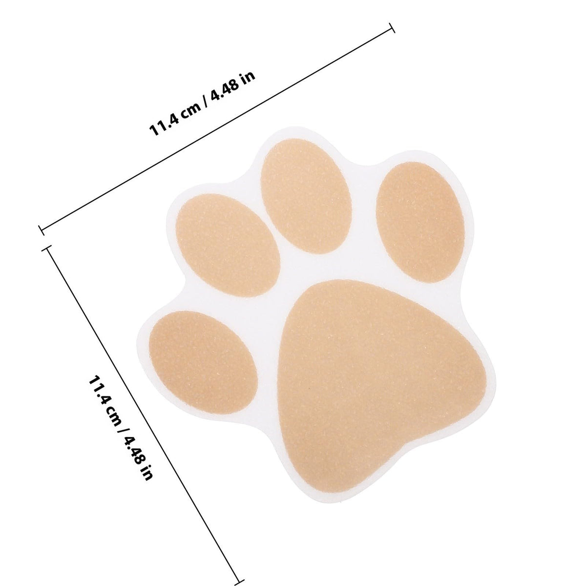 Dog Paw Bathtub Stickers PEVA Anti Slip Decal V8238