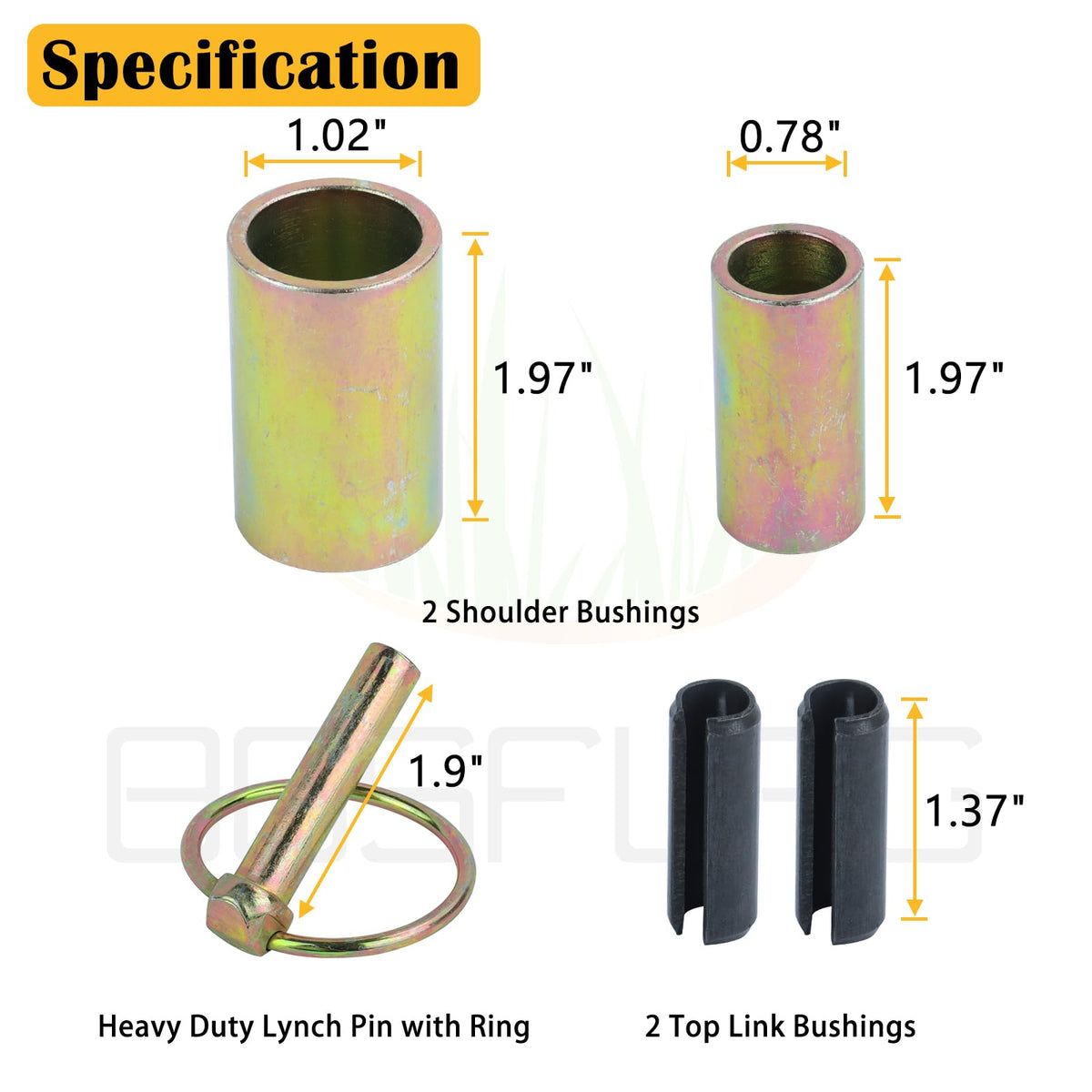 Cat 1 Quick Hitch Adapter K752946
