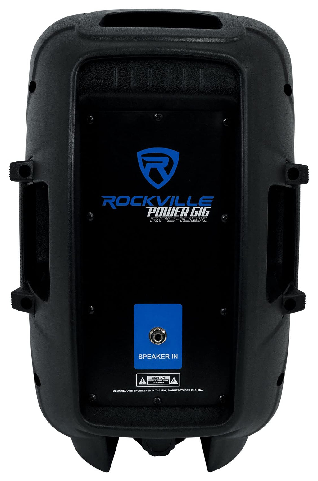 Powered PA Speaker Package with Mic Stands Cables V6620