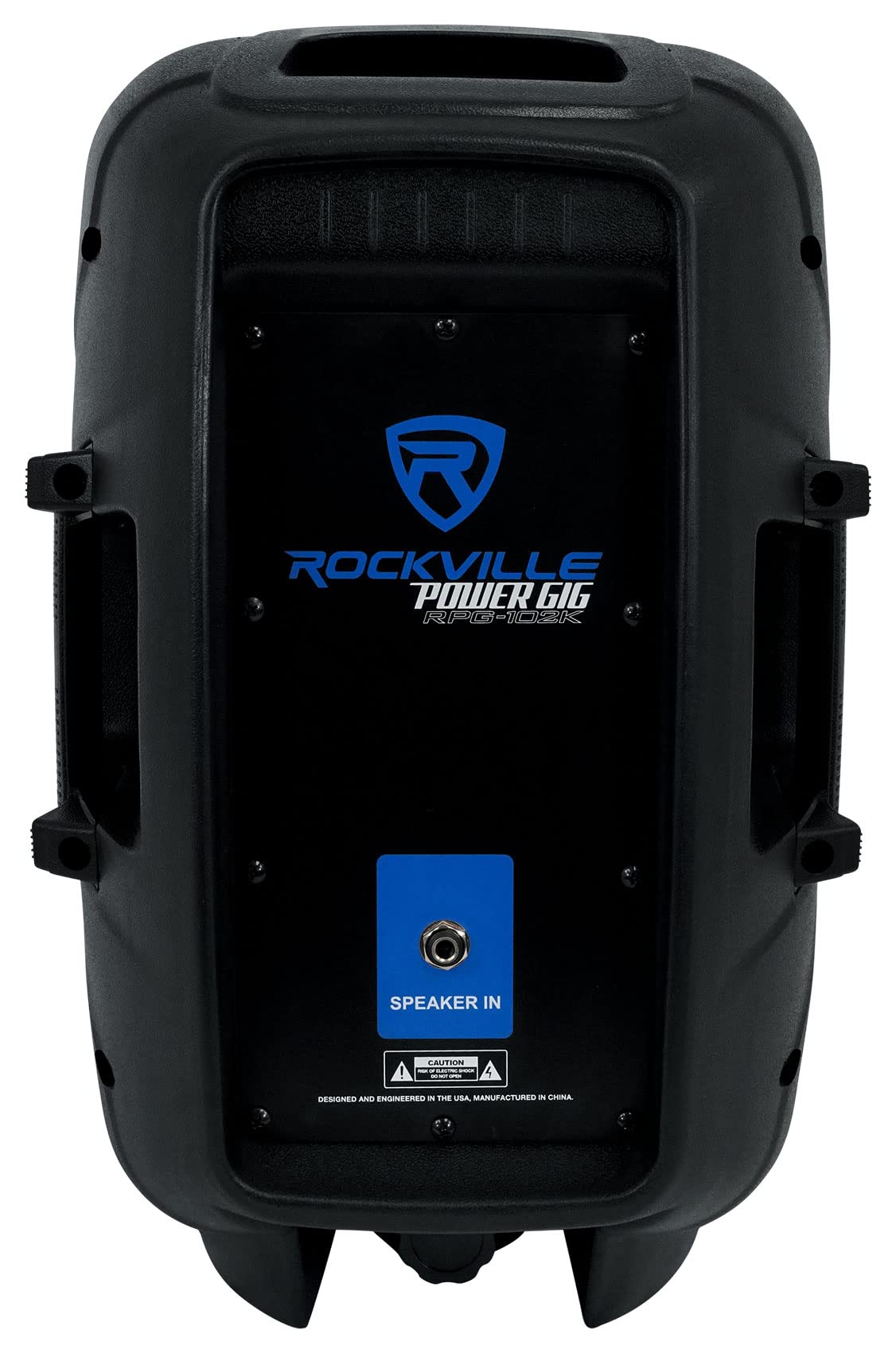 Powered PA Speaker Package with Mic Stands Cables V6620