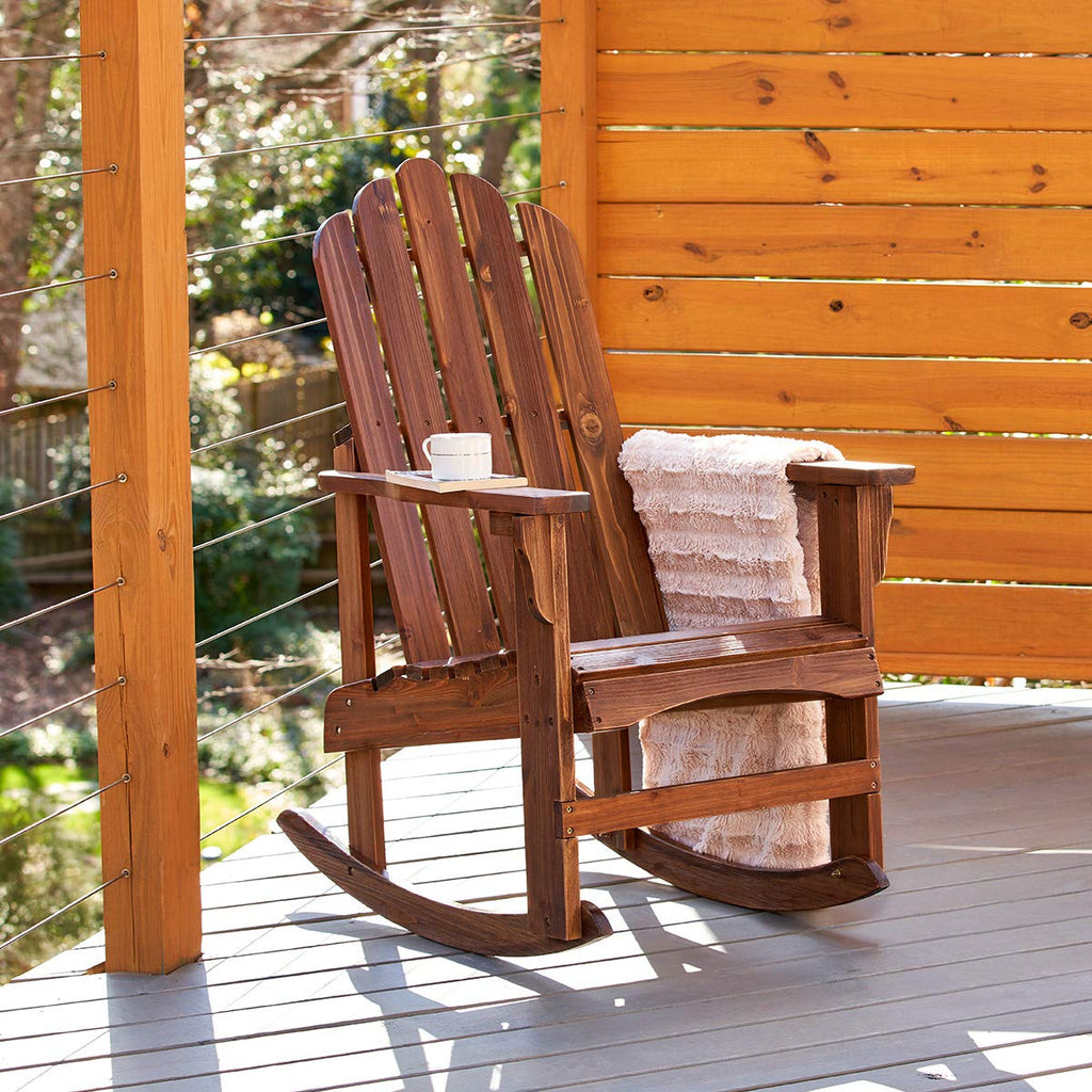 Oak Wood Rocking Chair O199