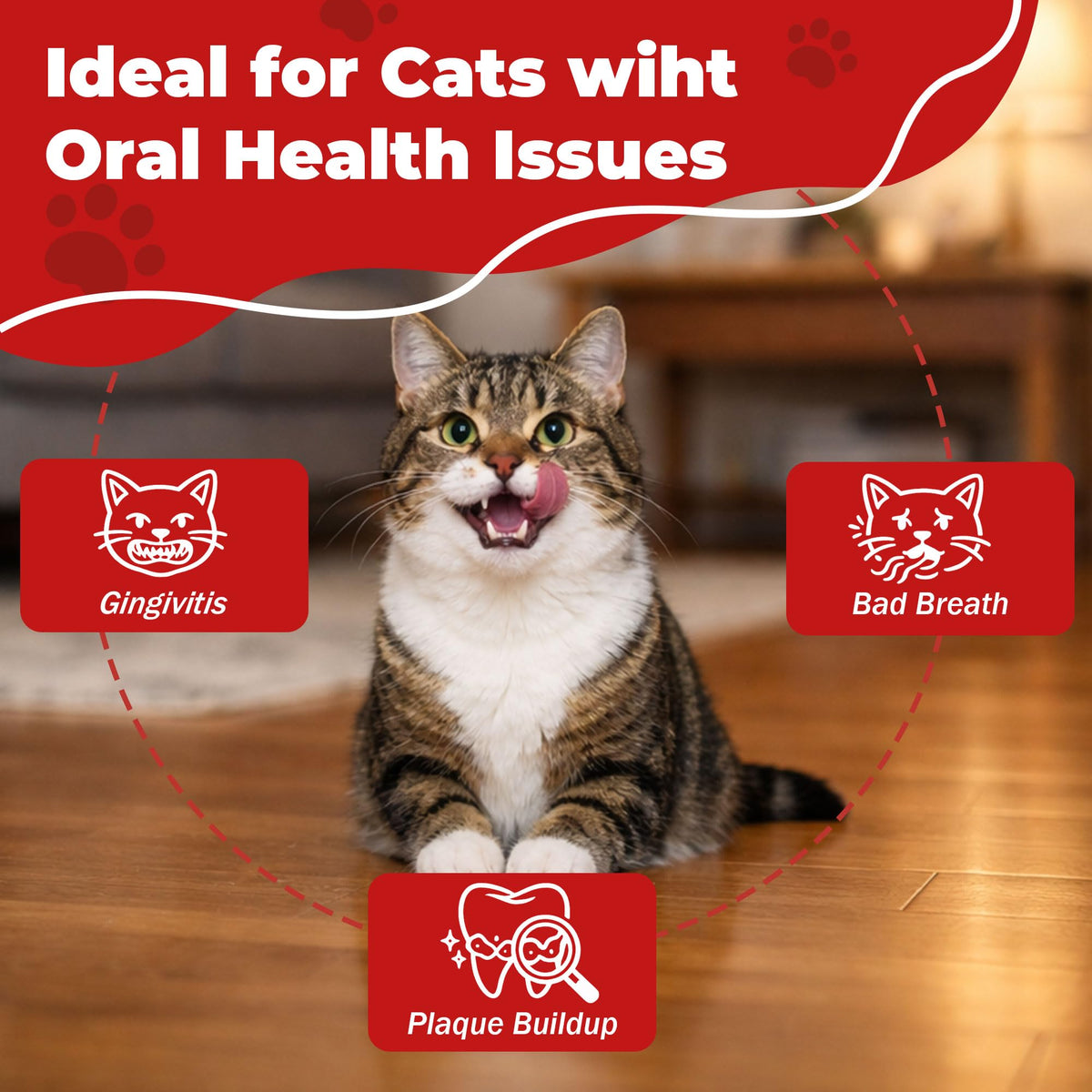 Cat Dental Care Tablets W54941