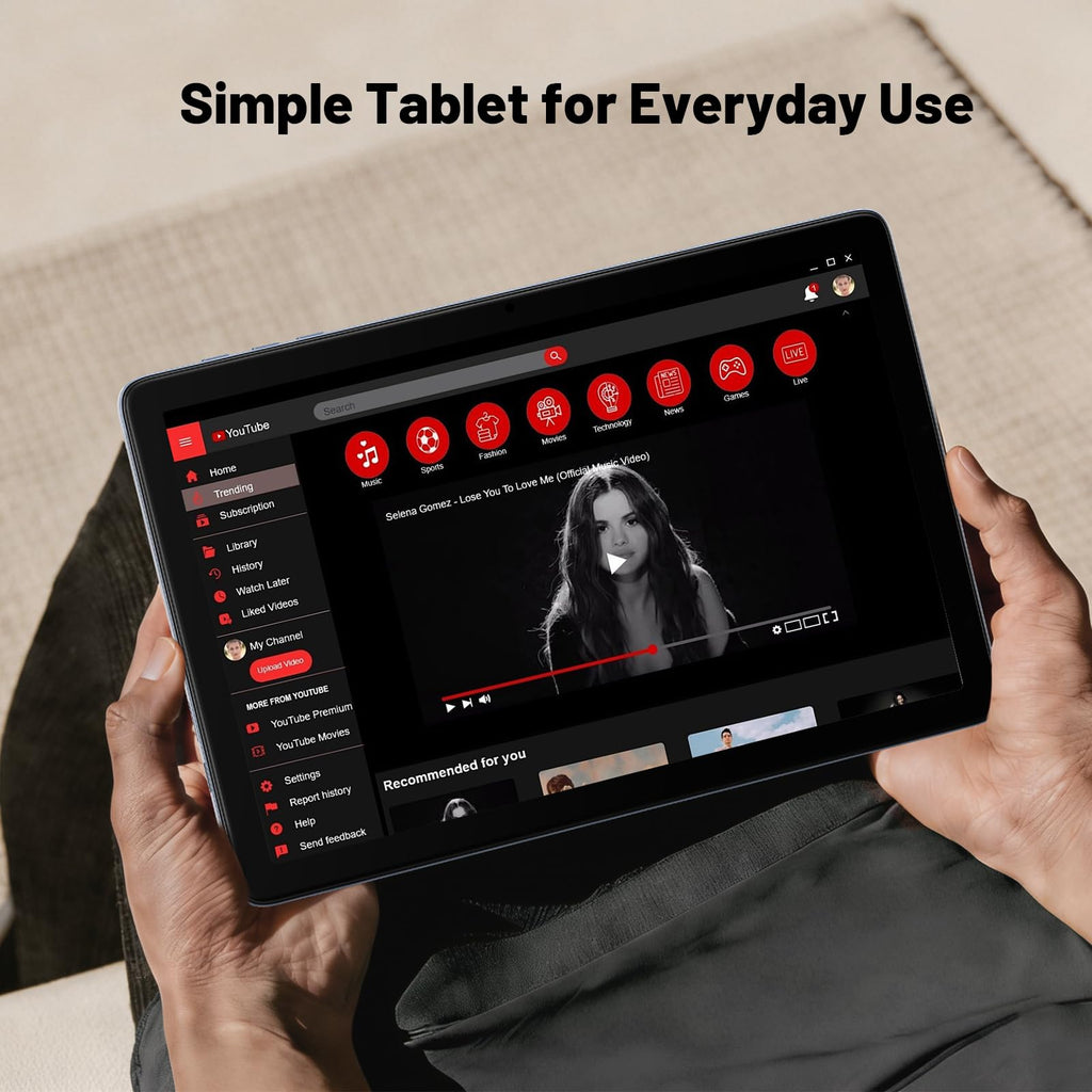 Android 15 Tablet 10 Inch, 12GB+128GB, Octa-Core, 2TB Expandable U706138