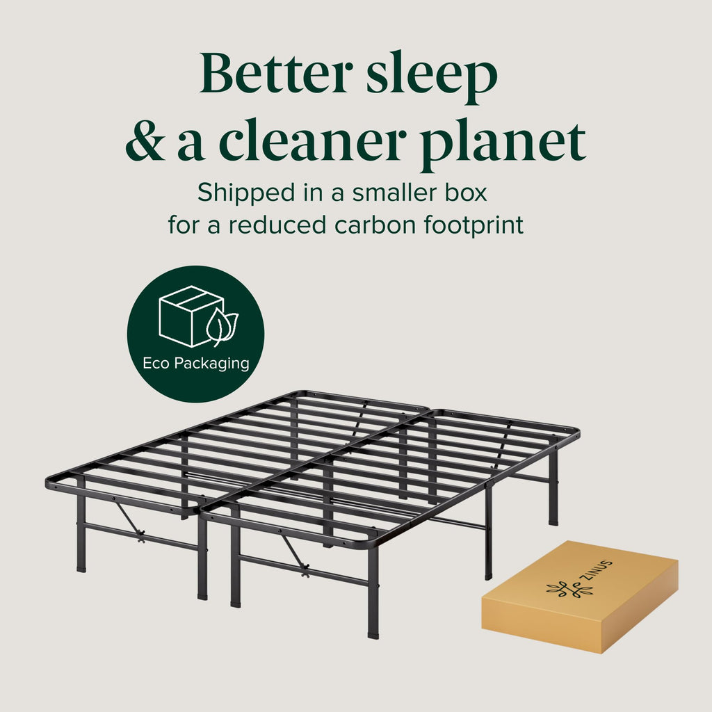 14 Inch Metal Bed Frame Queen T887