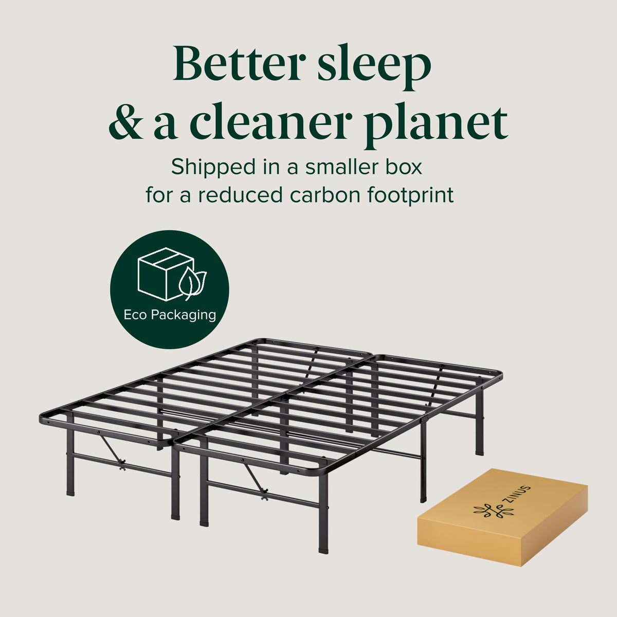 14 Inch Metal Bed Frame Queen T887
