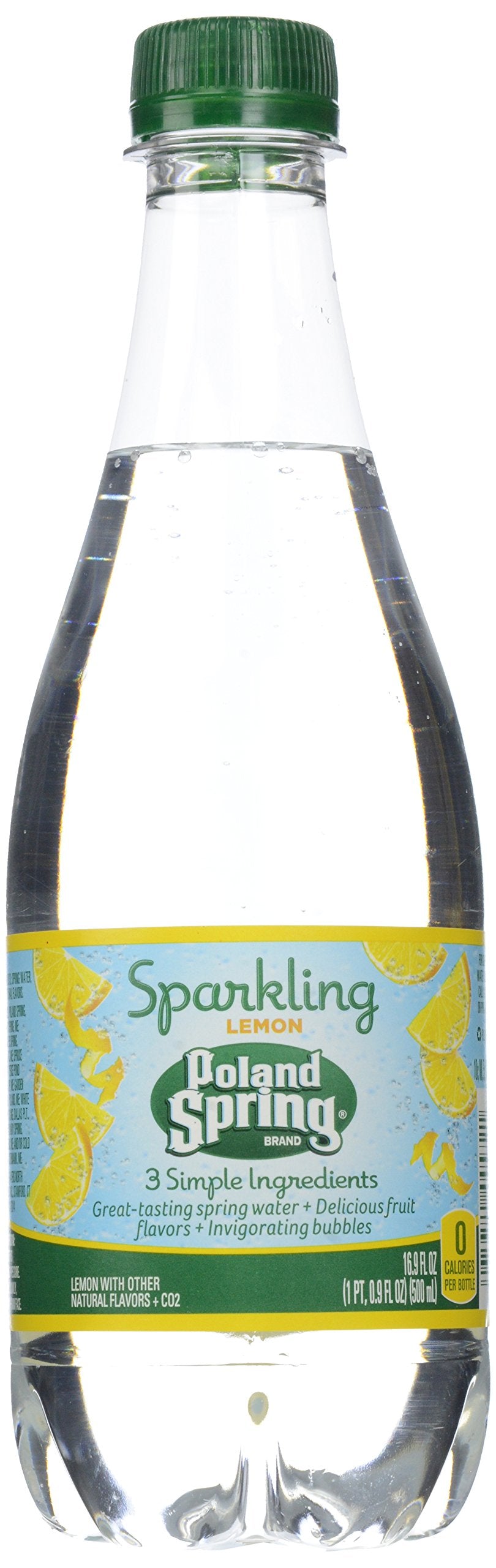 Sparkling Spring Water Lemon 16.9 oz 24 Count T200526