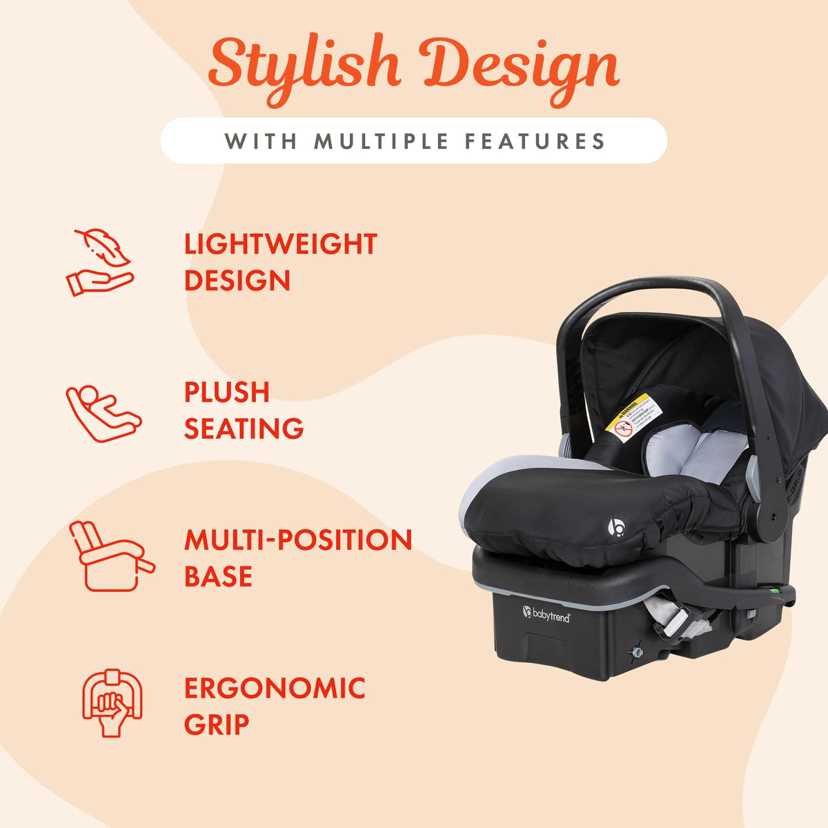 Rear-Facing Infant Car Seat O758