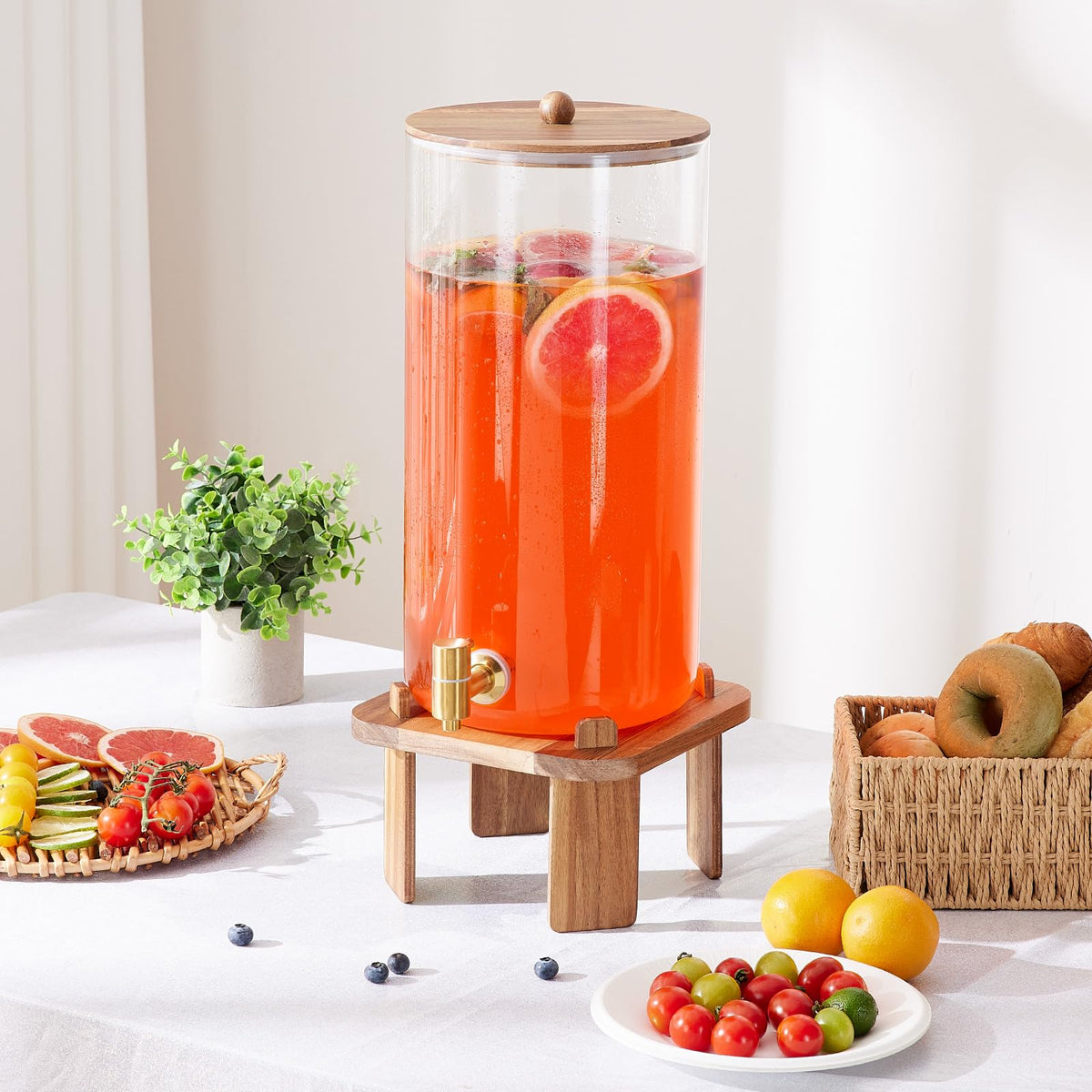 3 Gallon Drink Dispenser with Stand J6358