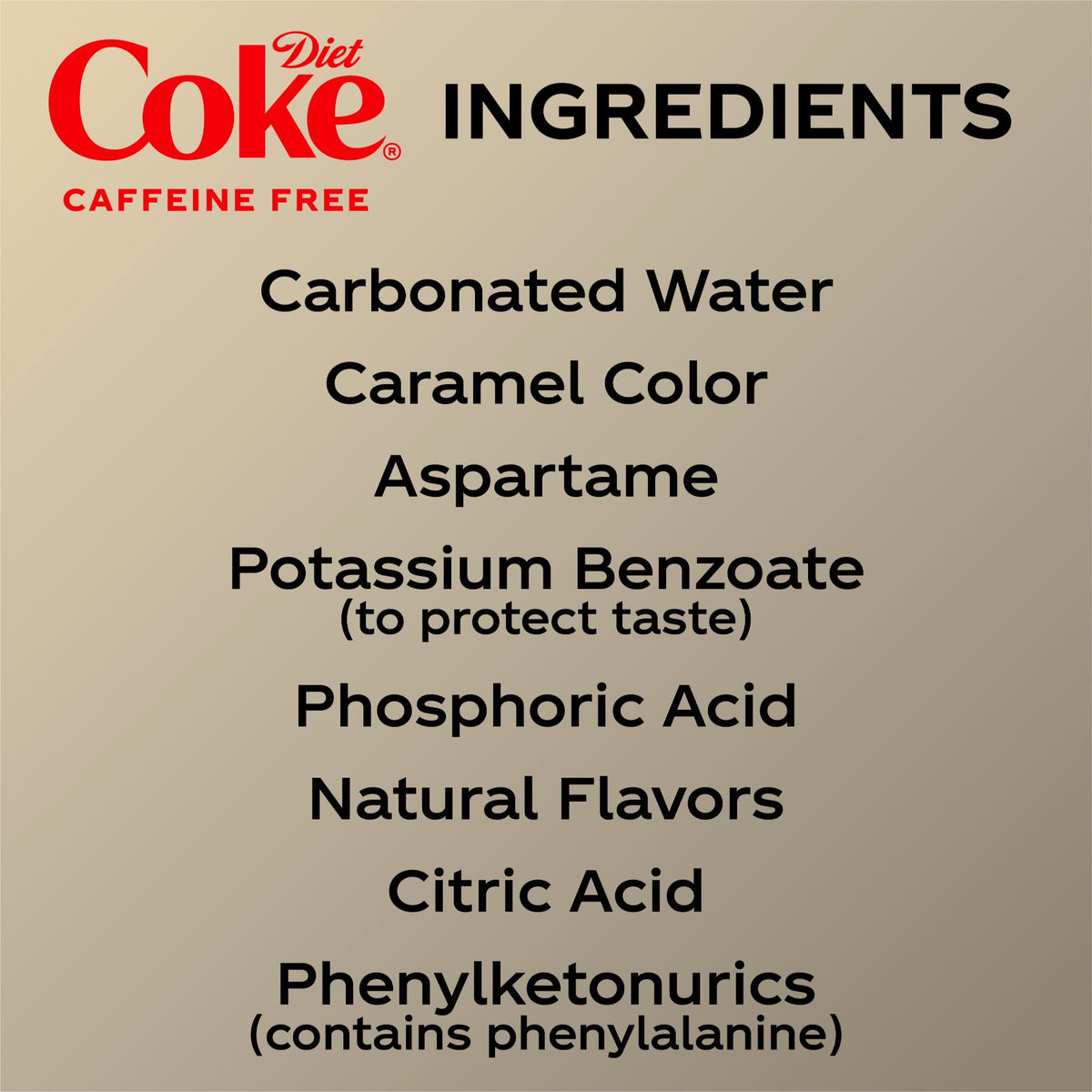 Caffeine Free Soda 16.9 fl oz 12 Pack N44253