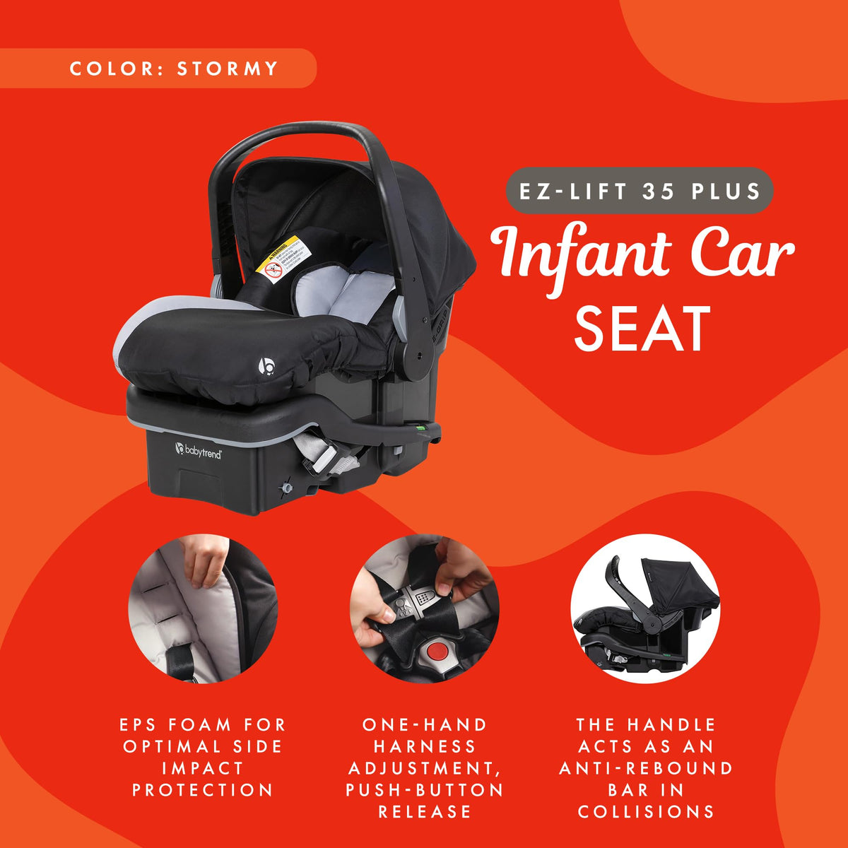 Rear-Facing Infant Car Seat O758