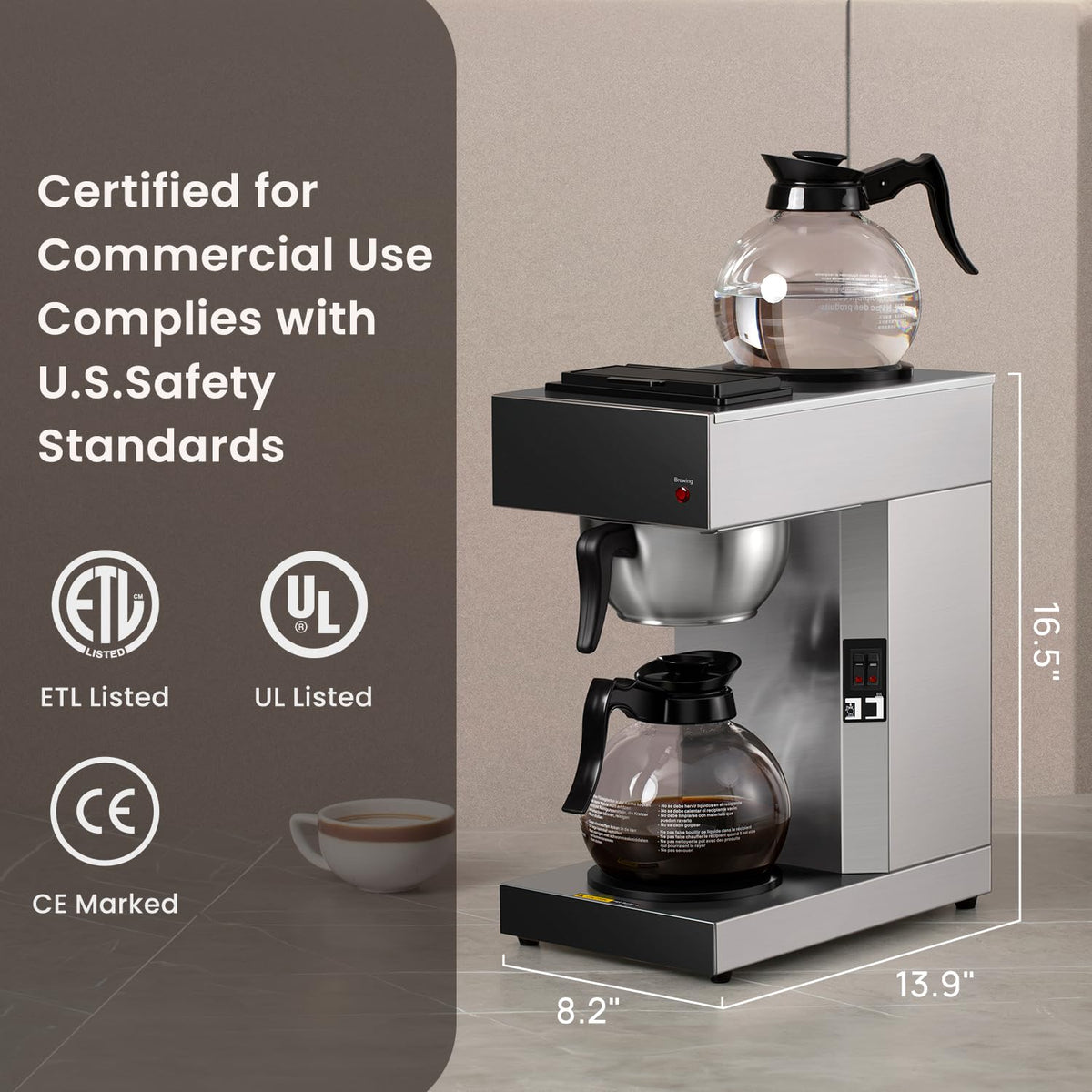 Commercial Pour Over Coffee Maker J895666