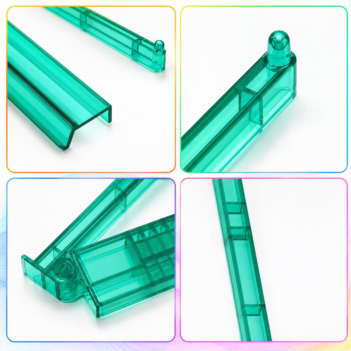 Non-Slip Mahjong Racks with Pushers Set F19063