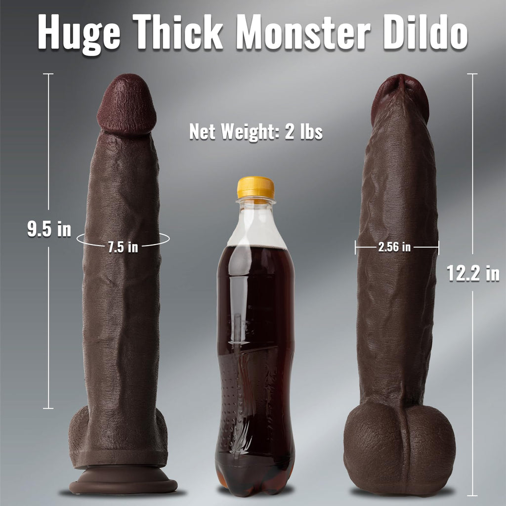 12" Thick Dildo & 8" Dildo B9270