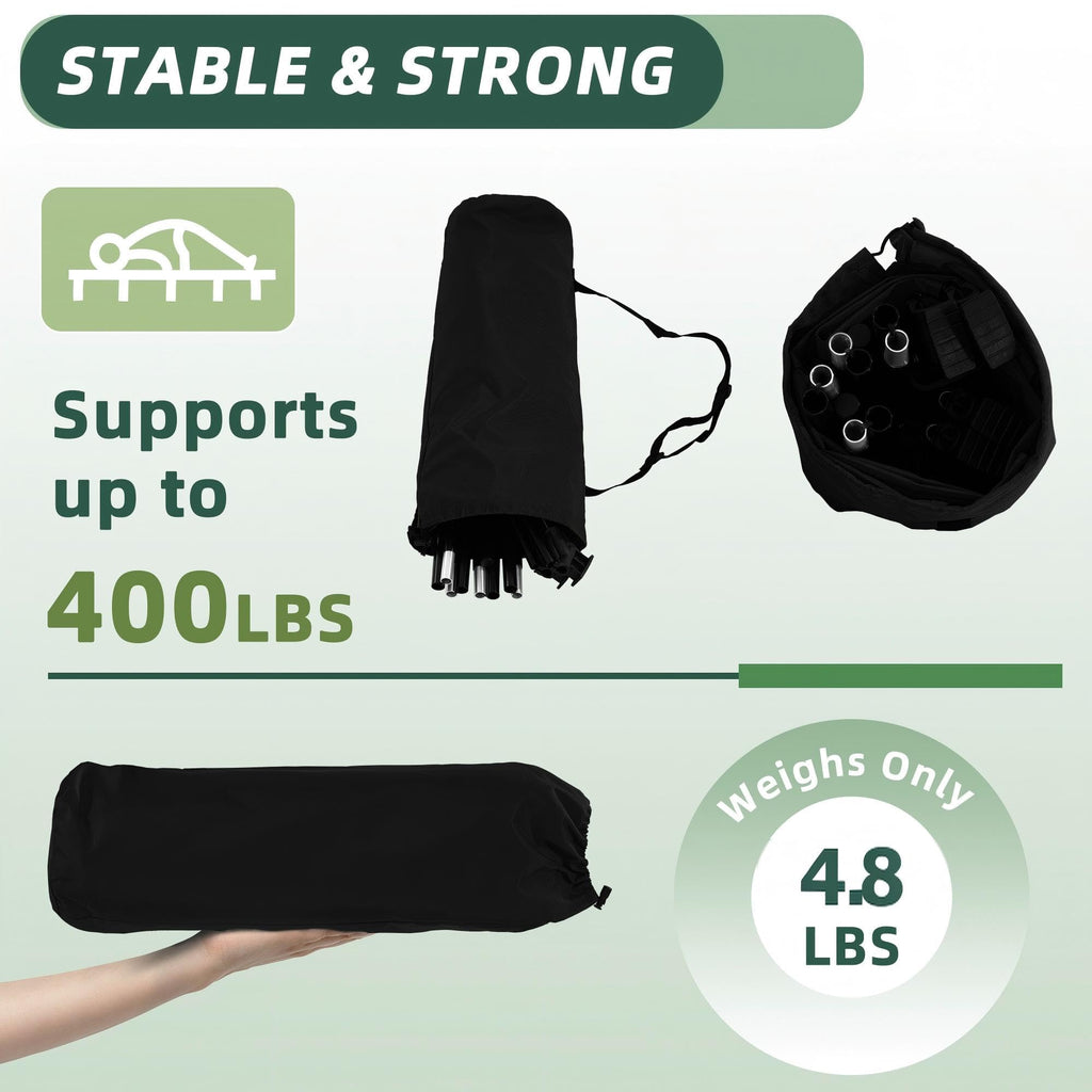 28" Extra Wide Portable Folding Camping Cot G1504