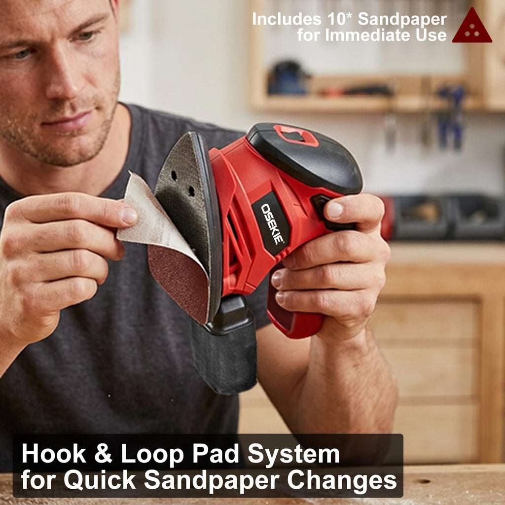 Cordless Detail Sander 12000 OPM F9452