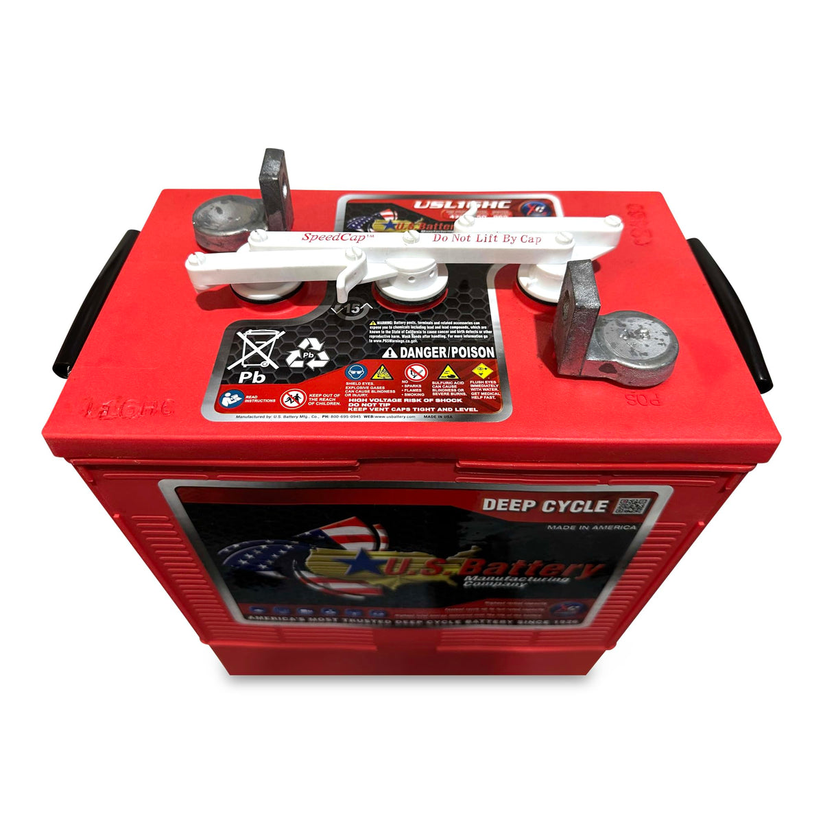 6V SLA Deep Cycle Batteries 4-Pack S2509