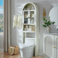 Antique White Over The Toilet Storage Cabinet W636