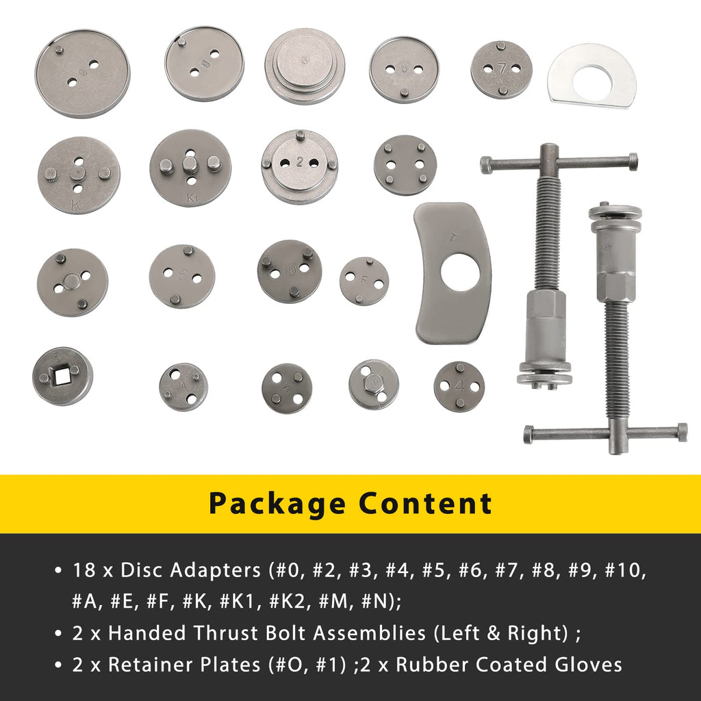 24PCS Disc Brake Caliper Tool Kit S98780
