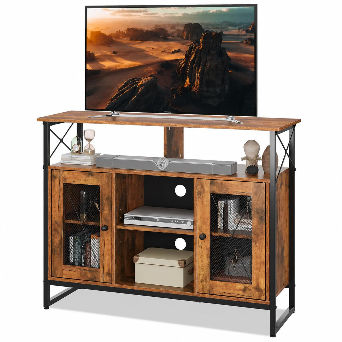 43 Inch TV Stand with Storage Cabinet N339013