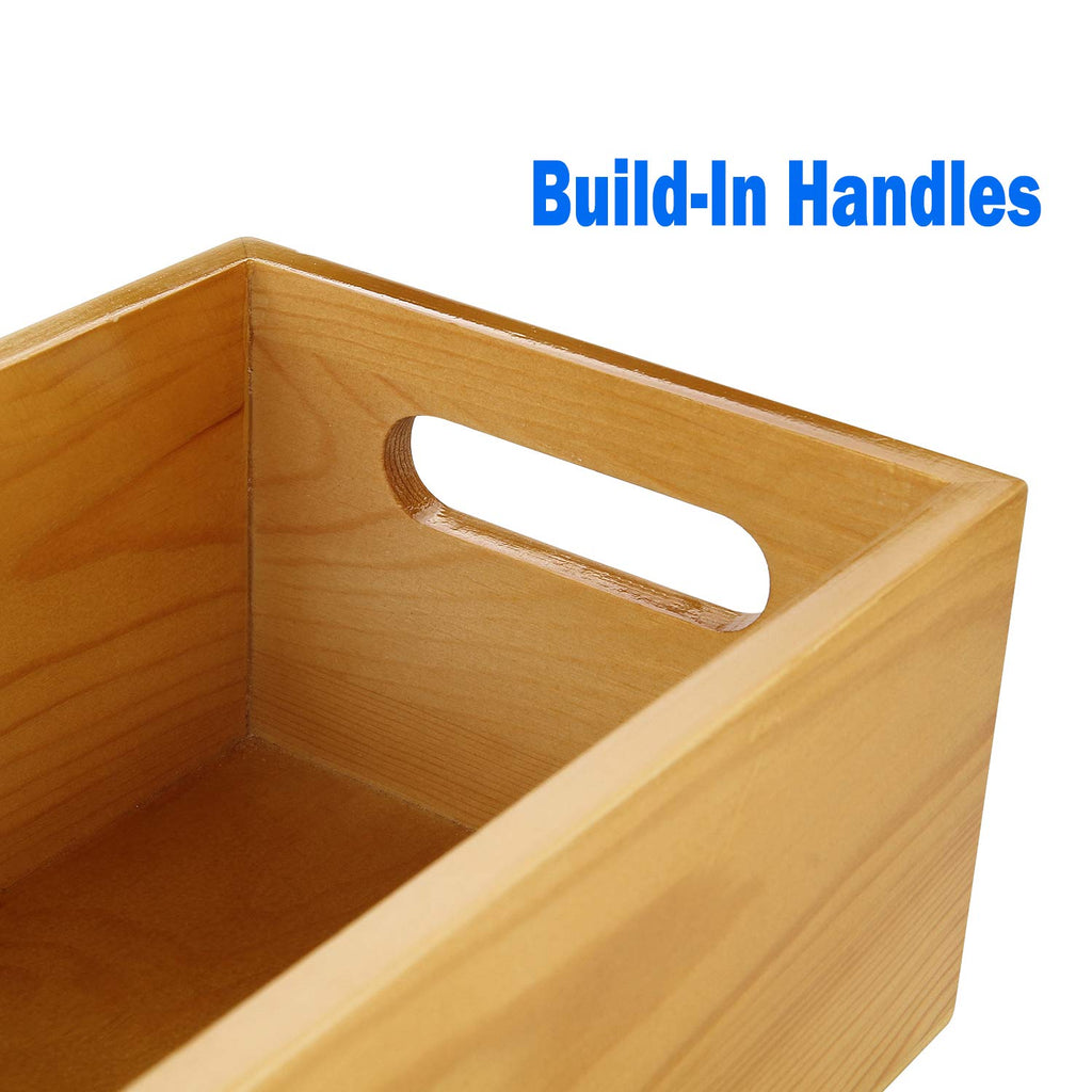 Pine Wood Organizer 4 Packs C297