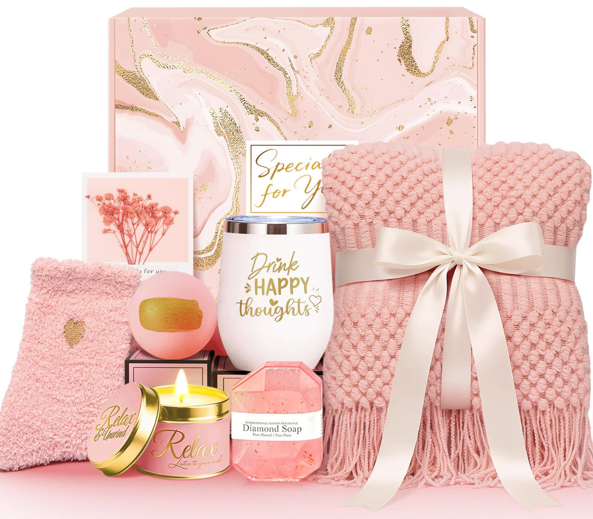 Self Care Spa Gifts Basket F127561